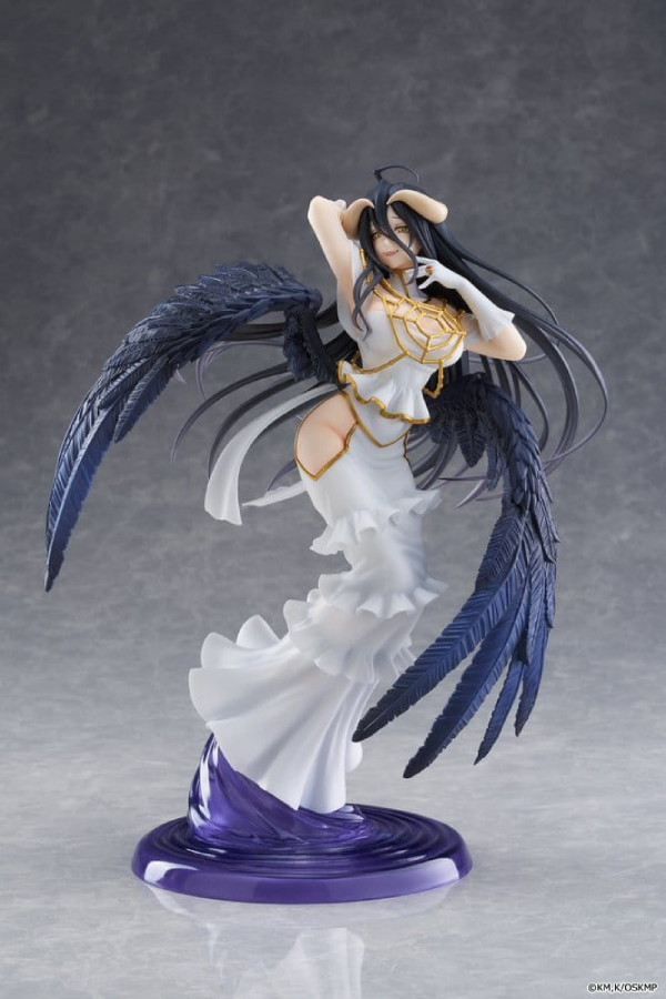 Figur - Overlord - T-Most Figure - Albedo (Pure White Devil Ver.)