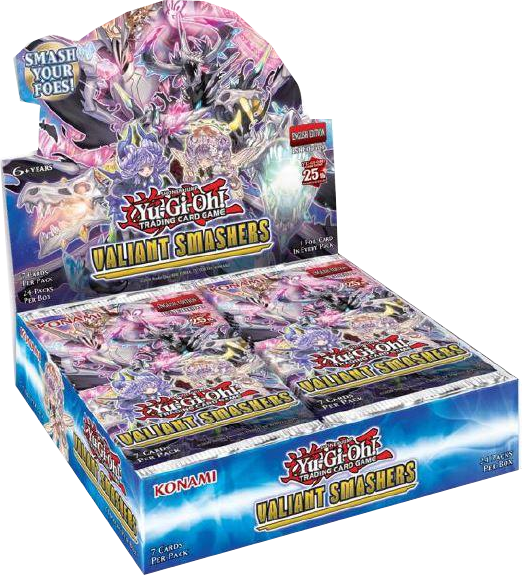 Yu-Gi-Oh! Valiant Smashers Booster Display englisch
