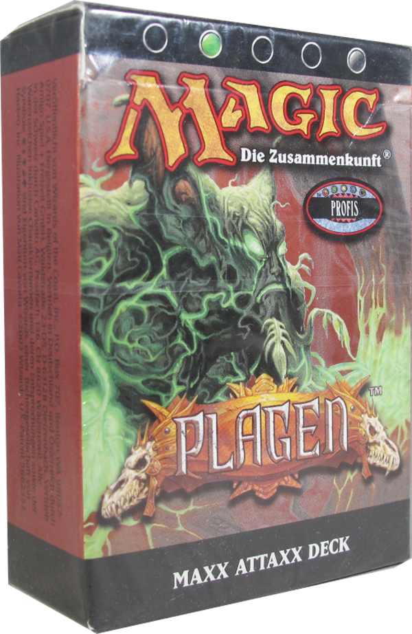 Magic Plagen Starter Deck - Maxx Attaxx deutsch
