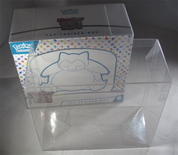 Pokemon Top-Trainer-Box - PET-Schutzhülle - Transparent