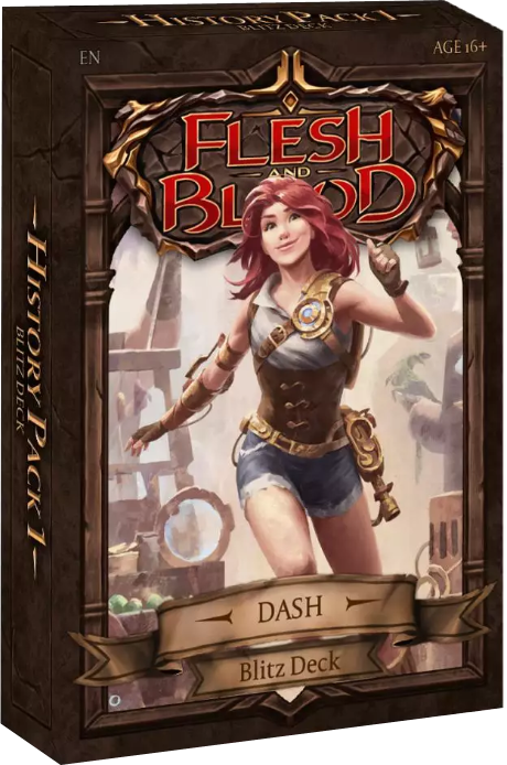 Flesh and Blood - History Pack 1 - Dash Blitz Deck deutsch