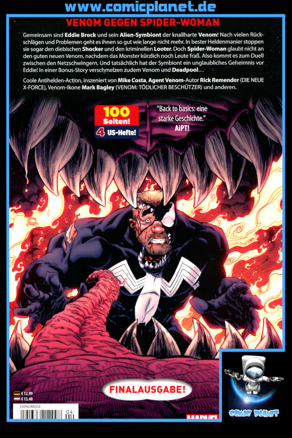 Venom Band 04: Held mit Hindernissen - Finalausgabe!