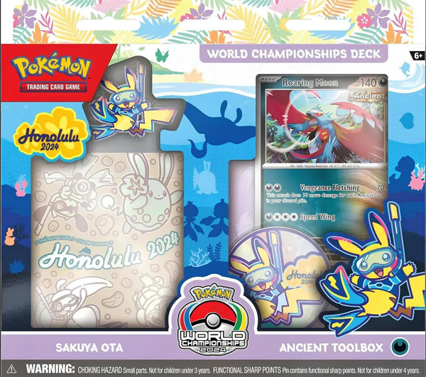 Pokemon 2024 Weltmeisterschaftsdeck - Sakuya Ota - Donnersichel deutsch