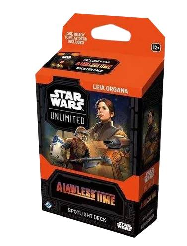 Star Wars: Unlimited - A Lawless Time Spotlight Deck - Leia Organa englisch