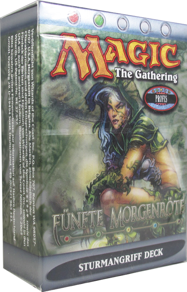 Magic Fünfte Morgenröte Starter Deck - Sturmangriff deutsch