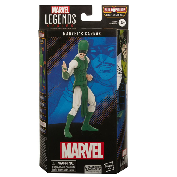 Action Figure - Marvel Legend Series  - Marvel's Karnak (Build A Figure: Totally Awesome Hulk)
