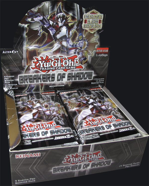 Yu-Gi-Oh! Breakers of Shadow Booster Display