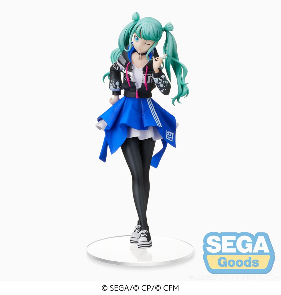 Figur - Hatsune Miku SPM PVC Statue Street Sekai Miku 21 cm