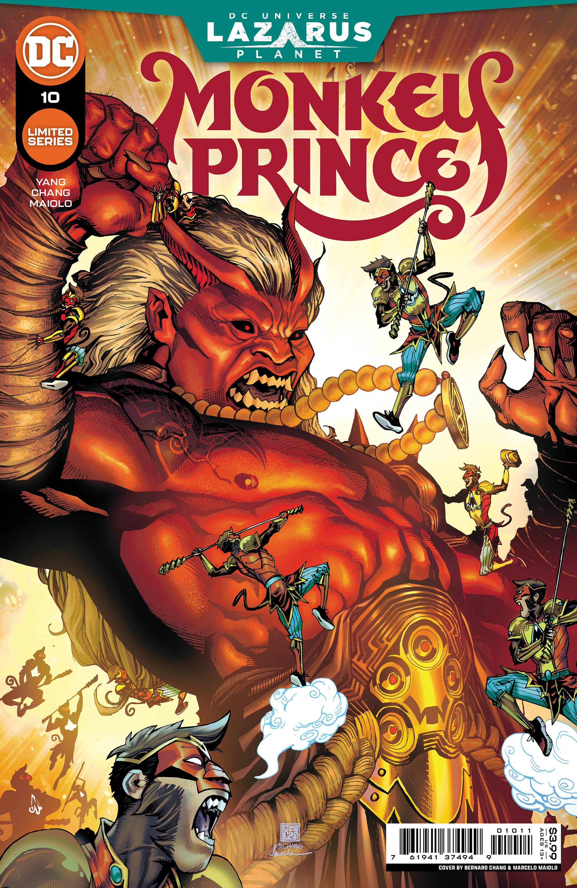 MONKEY PRINCE #10 (OF 12) CVR A - Lazarus Planet