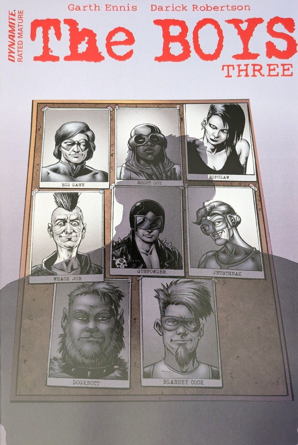 THE BOYS #3 BLOODY BLIND BAG VARIANT