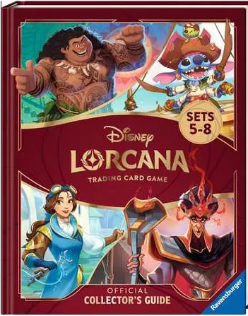 Disney Lorcana Official Collector´s Guide Set 5-8 englisch