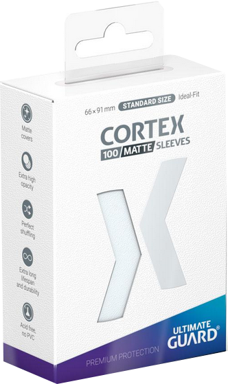 Ultimate Guard - Standard Size - Cortex - Matte - Transparent (100)