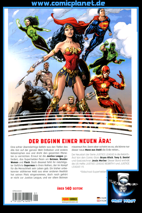 Justice League Band 1: Die Auslöschungsmaschine - Rebirth