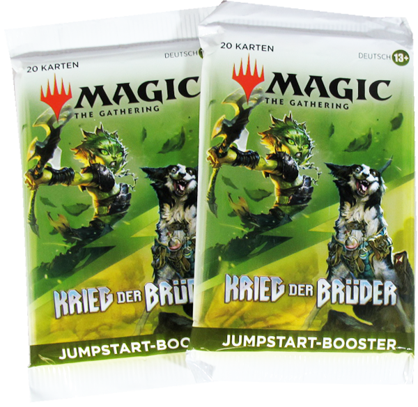 Magic Krieg der Brüder Jumpstart 2-Booster Set-Pack deutsch