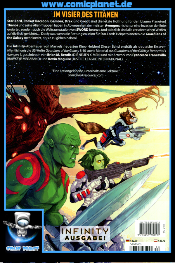 Guardians of the Galaxy Band 03: Kampf um die Erde - Infinity Ausgabe!