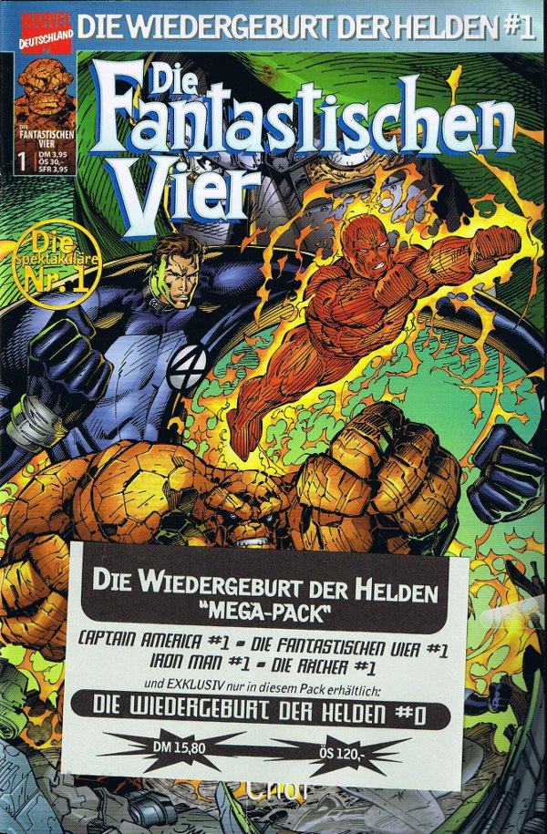 Die Fantastischen Vier Die Wiedergeburt der Helden Mega Pack