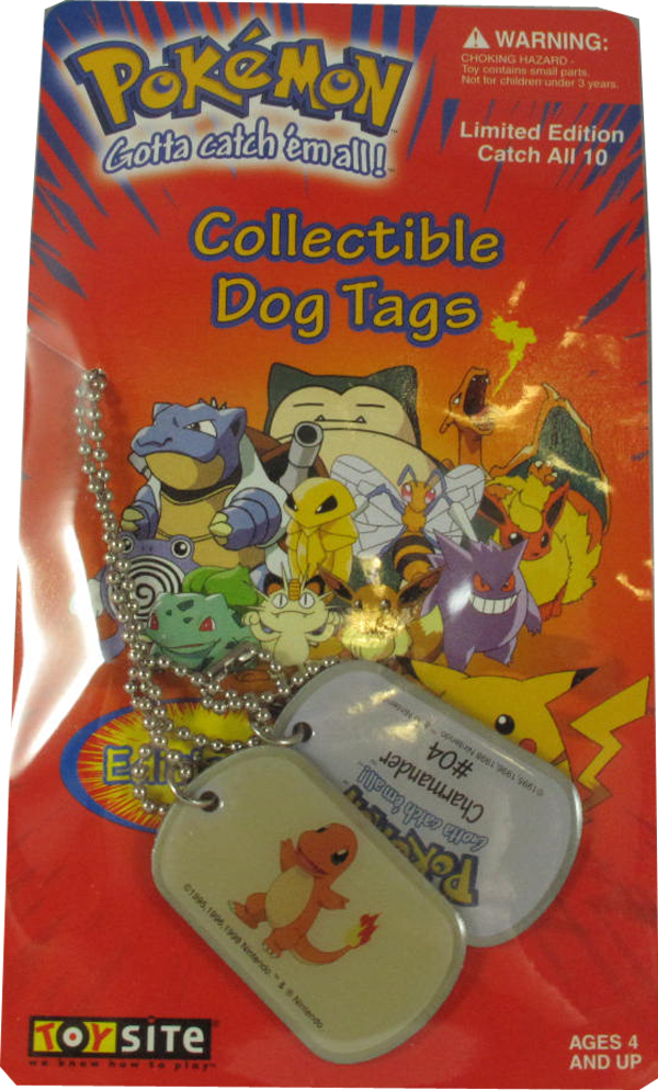 Pokemon Dog Tag Charmander #04