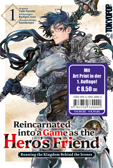 Reincarnated into a Game as the Hero's Friend - Running the Kingdom behind the Scenes 01