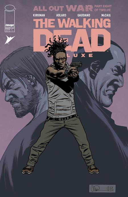 WALKING DEAD DELUXE #122 CVR B CHARLIE ADLARD