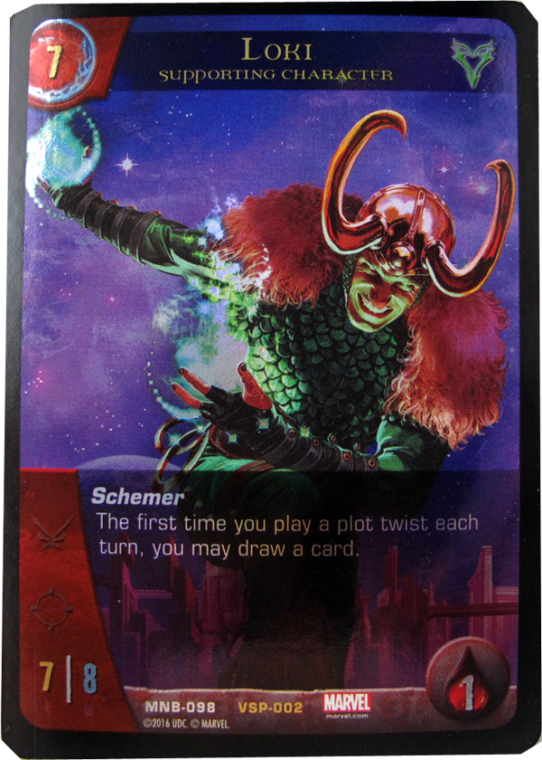 VS System 2PCG Loki MNB098 Einzelkarte englisch