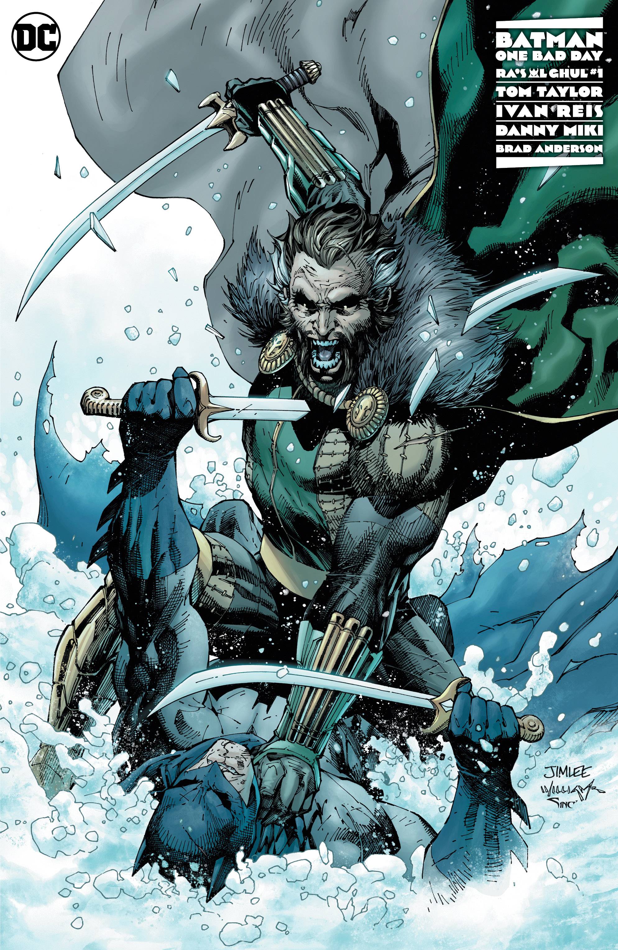 BATMAN ONE BAD DAY RAS AL GHUL #1 (ONE SHOT) CVR B JIM LEE