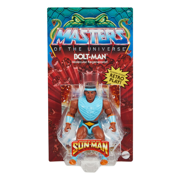 Action Figur - Masters of the Univserse Origins - Bolt-Man (mit Comic)