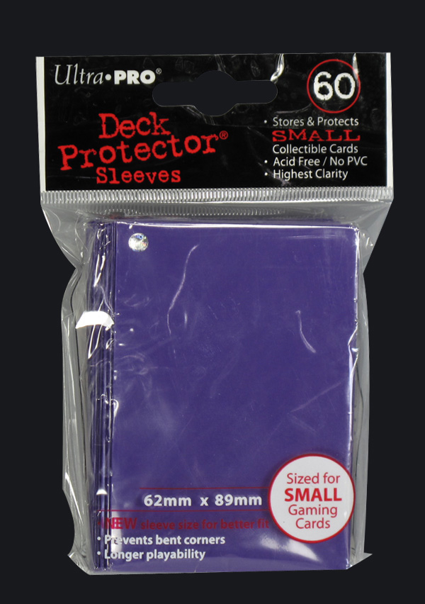 Ultra Pro - Small - Purple - 60 Hüllen - Deck Protector Sleeves