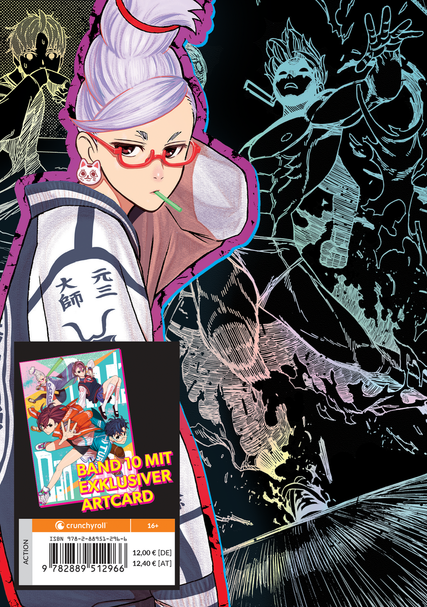 Dandadan 10 mit Sammelschuber