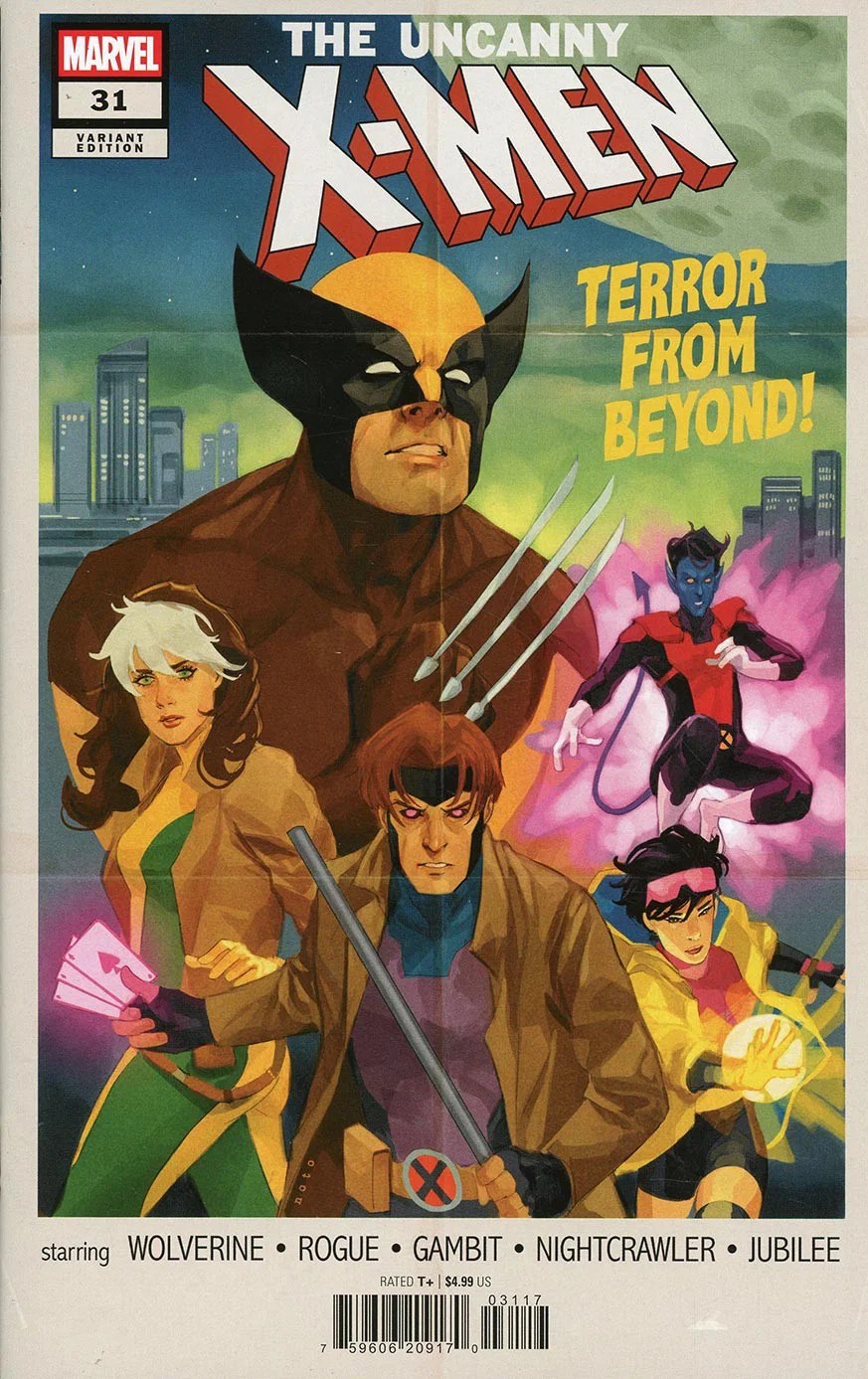 UNCANNY X-MEN #31 INCV 1:25 PHIL NOTO VARIANT