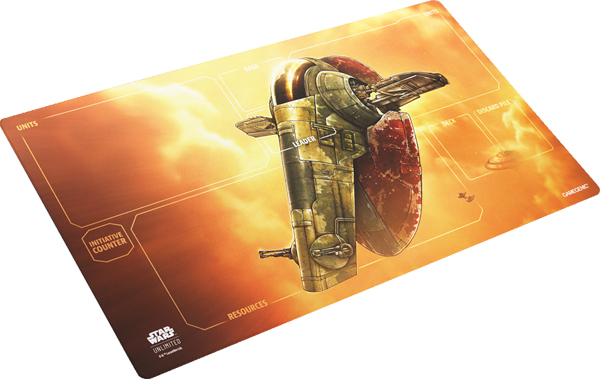 Gamegenic - Star Wars: Unlimited Game Mat - Fett's Firespray