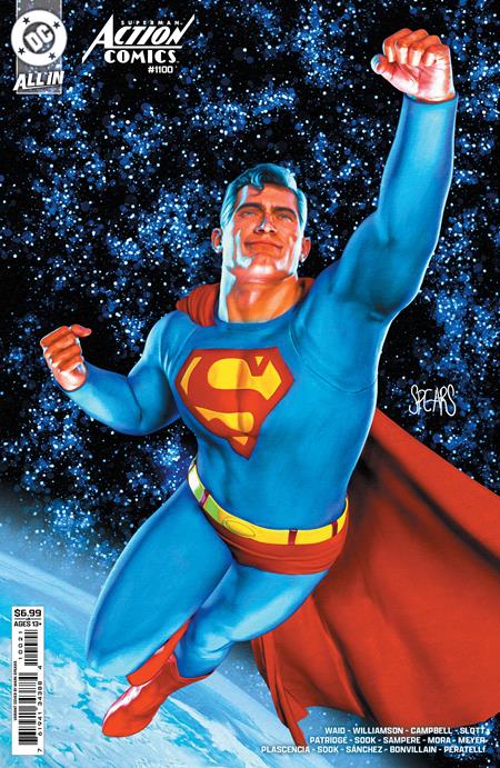ACTION COMICS #1100 CVR B MARK SPEARS CARD STOCK VAR (DC K.O.)