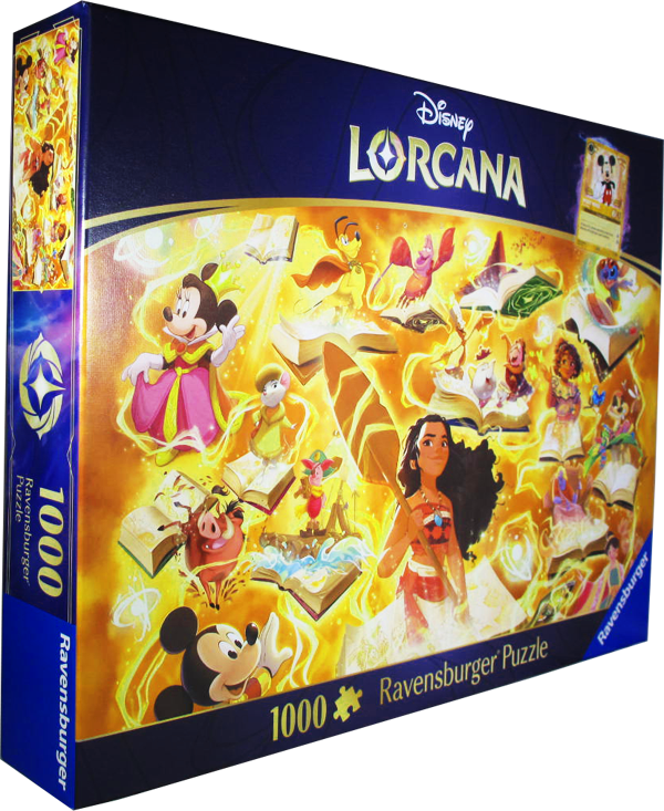 1000-Teile Puzzle - Disney: Lorcana - Glimmers of the Realm: Amber