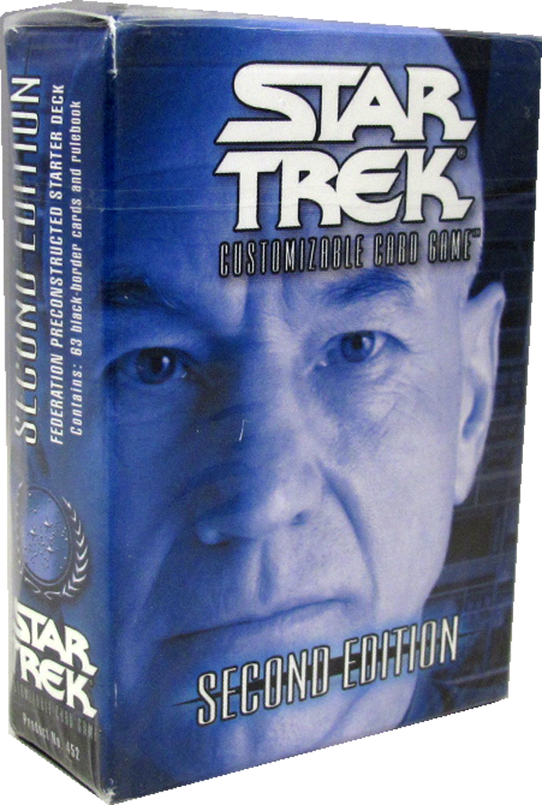 Star Trek Second Edition Starter Deck Federation Picard englisch