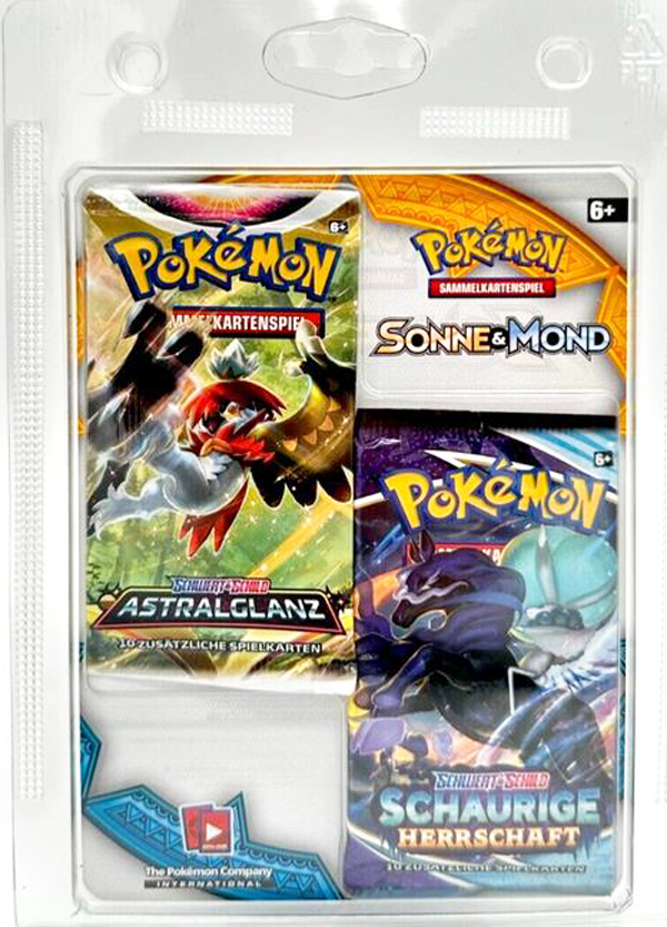 Pokemon 2 Pack Blister Astralglanz & Schaurige Herrschaft deutsch