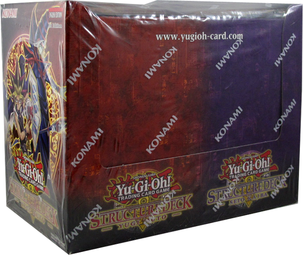 Yu-Gi-Oh! Yugi Muto & Seto Kaiba 1. Auflage Structure Deck Display englisch