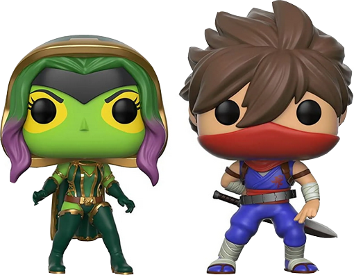 POP: Marvel vs. Capcom: Gamora vs Strider - 2er Pack