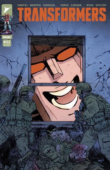 TRANSFORMERS #22 CVR A DANIEL WARREN JOHNSON