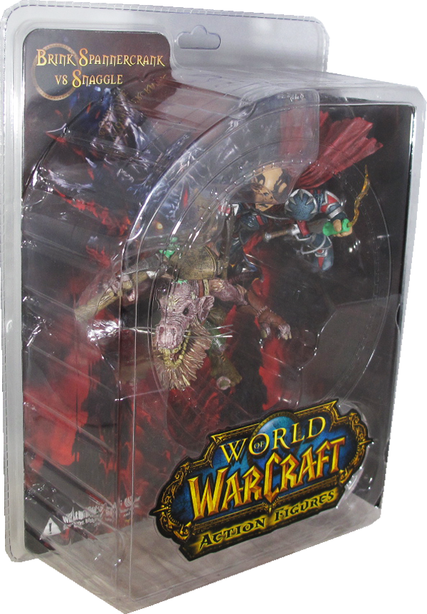 World of Warcraft Action Figur - Brink Spannercrank & Snaggle