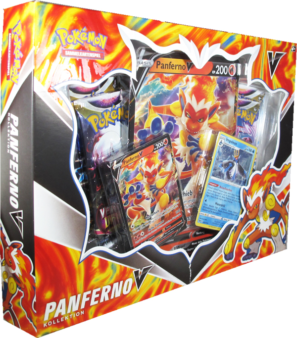 Pokemon Panferno-V Kollektion B-Ware deutsch