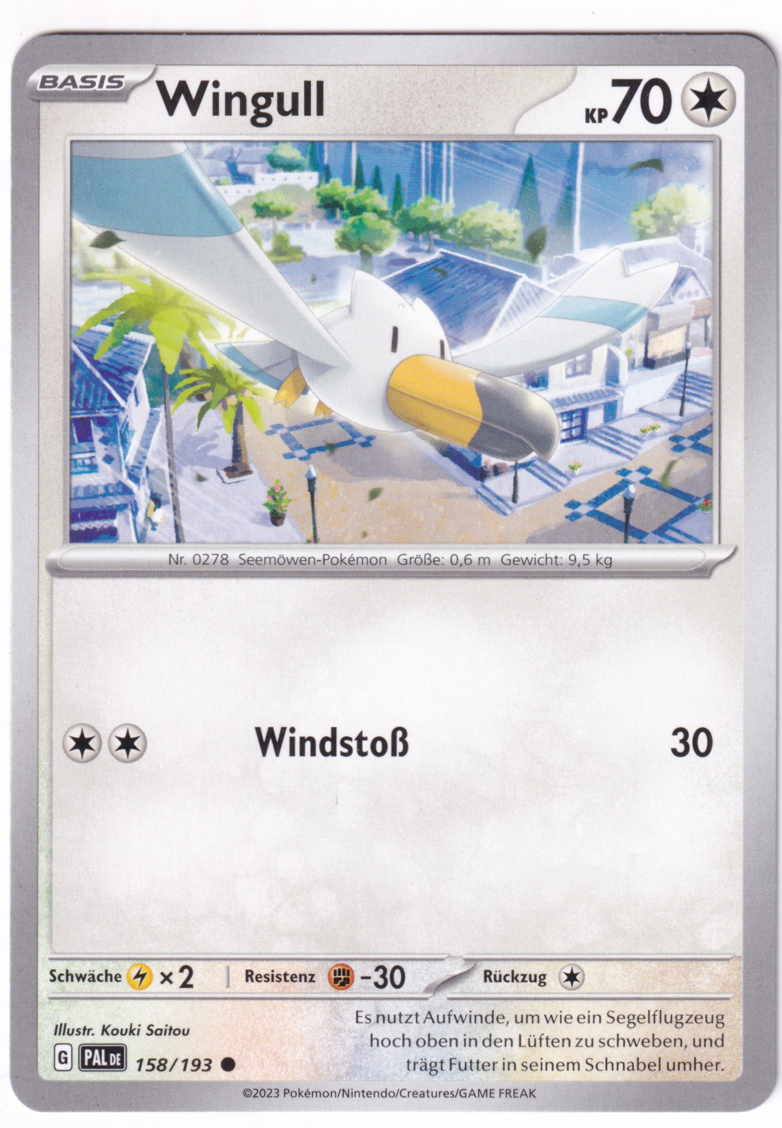 Wingull 158/193 Common - Entwicklungen in Paldea Deutsch