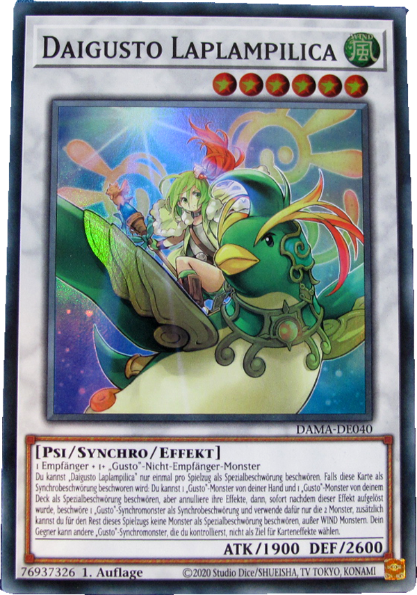 DAMA-DE040 Daigusto Laplampilica Super Rare deutsch