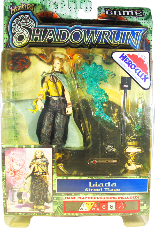 Action Figur - Shadowrun Duels - Liada (Street Mage)