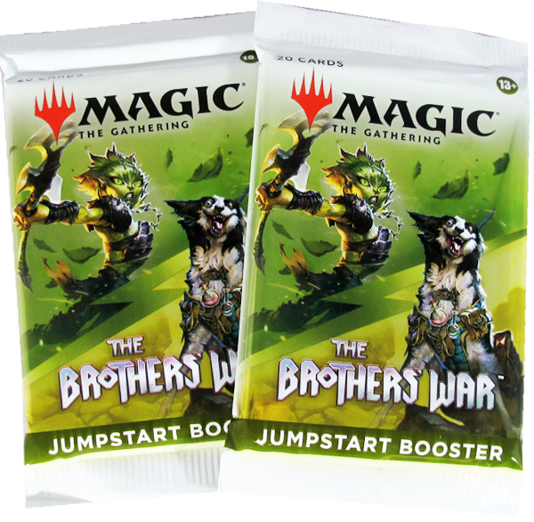 Magic The Brother's War Jumpstart 2-Booster Set-Pack englisch