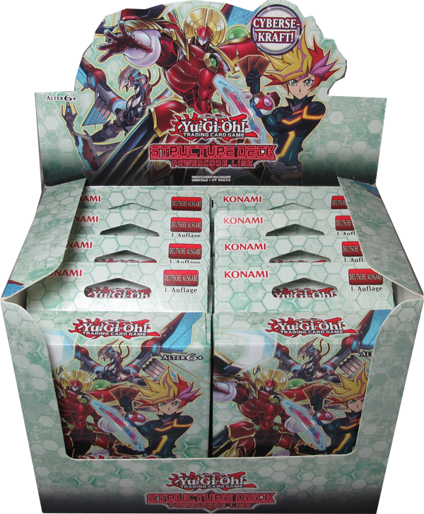 Yu-Gi-Oh! Powercode Link Structure Deck Display