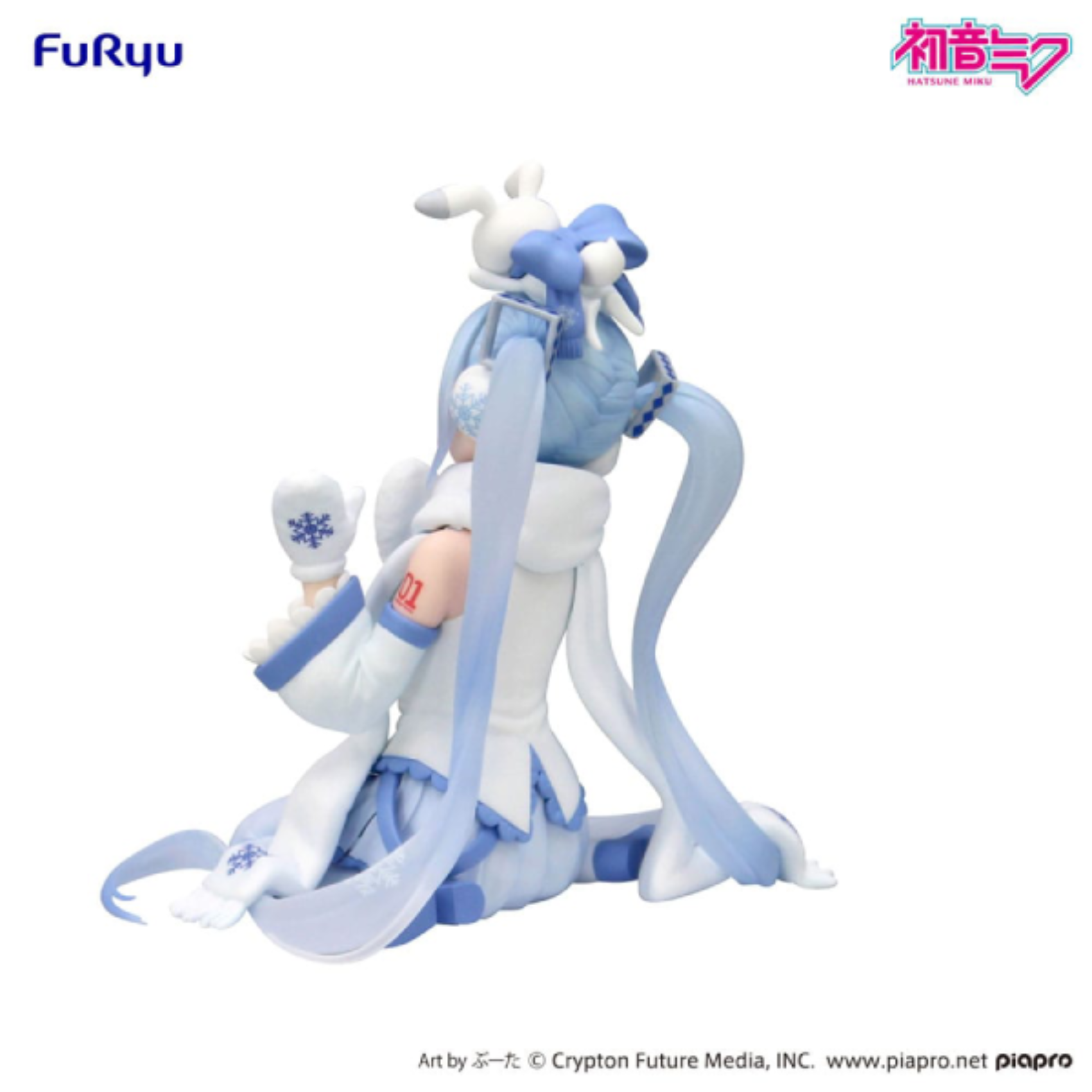 Figur - Hatsune Miku - Noodle Stopper Figure - Snow Miku (Sky Town 10th Ver.)