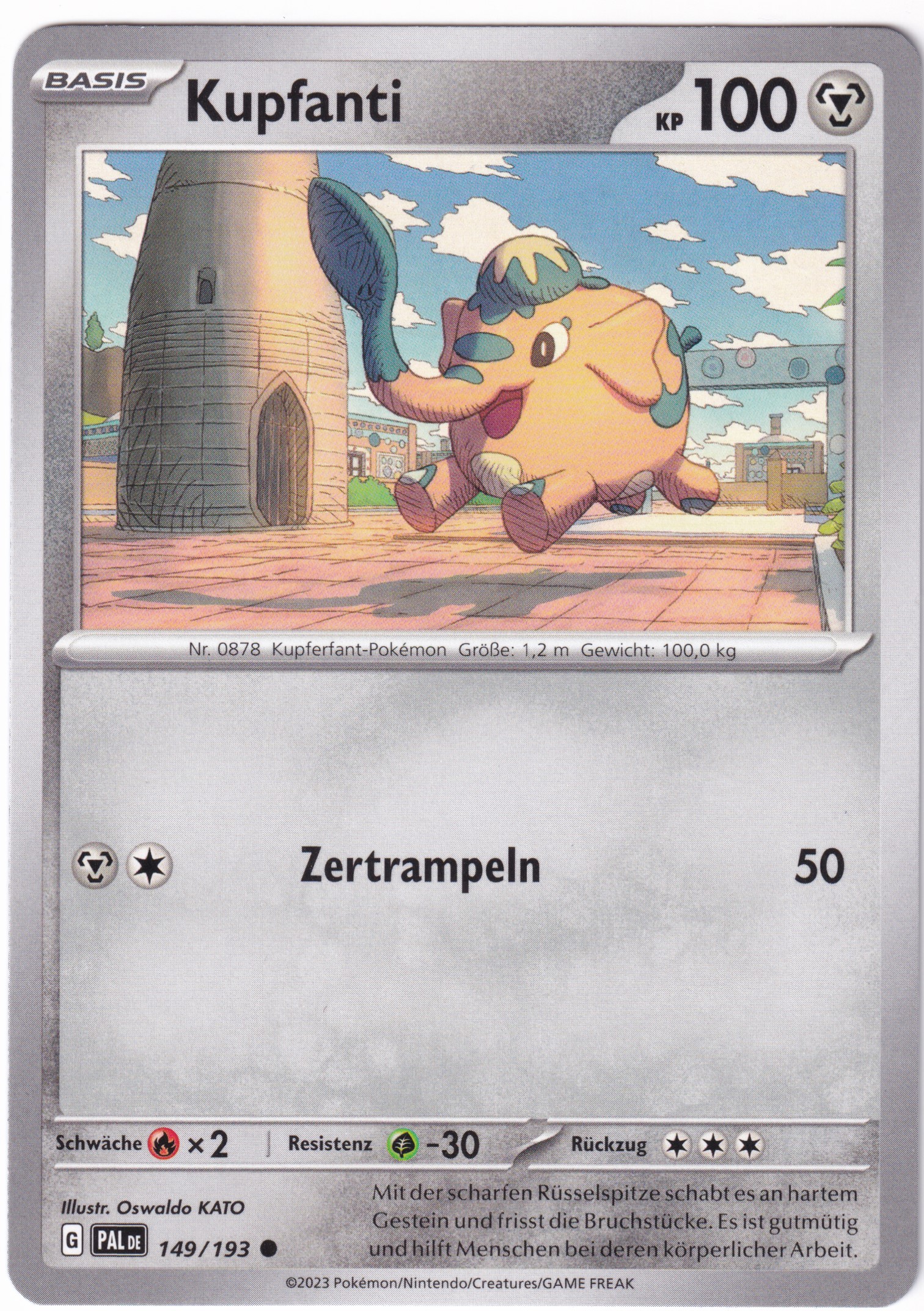 Kupfanti 149/193 Common - Entwicklungen in Paldea Deutsch