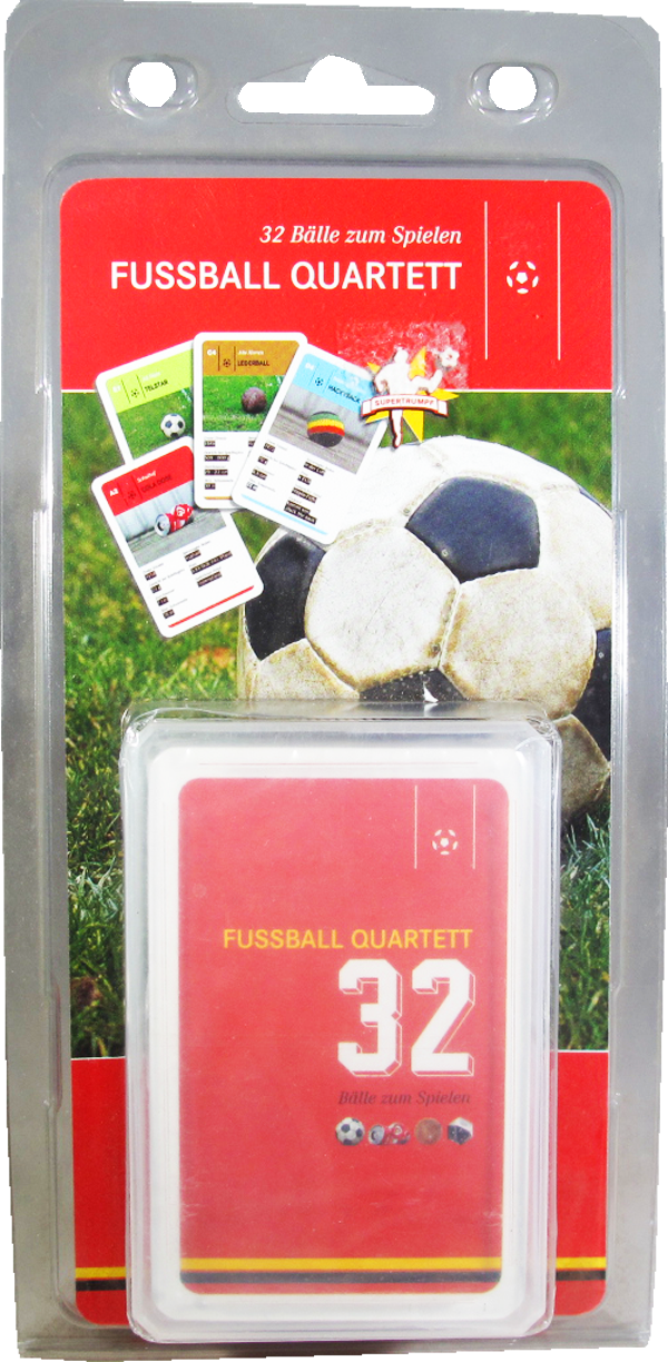 Fußball Quartet - 32 Bälle zum Spielen