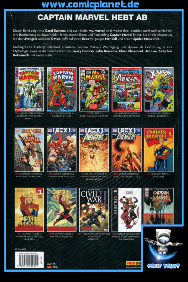 Marvel Anthologie - Captain Marvel: Zwischen den Sternen - HC