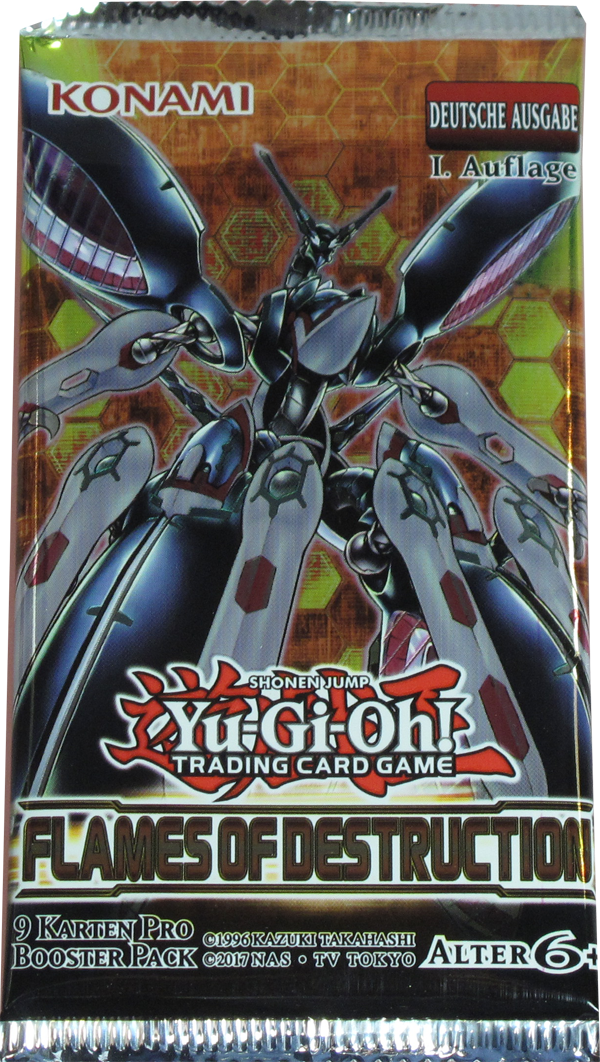 Yu-Gi-Oh! Flames of Destruction Booster deutsch
