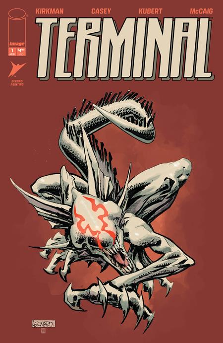 TERMINAL #1 2ND PTG CVR B RICK LEONARDI MONSTER VAR